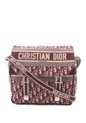 Christian Dior Pre-Owned 2000s Camp Oblique shoulder bag - Red