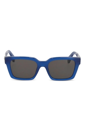 Off-White Eyewear square-frame logo-detail sunglasses - Blue