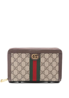 Gucci Pre-Owned 2020s Ophidia zip wallet - Brown
