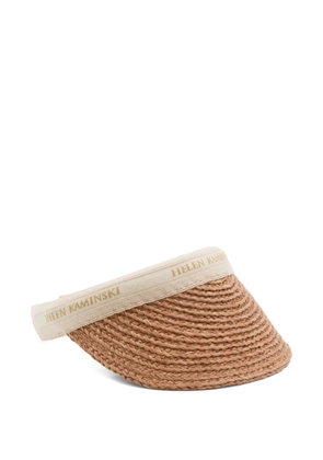 Helen Kaminski Bianca 8 logo visor - Neutrals