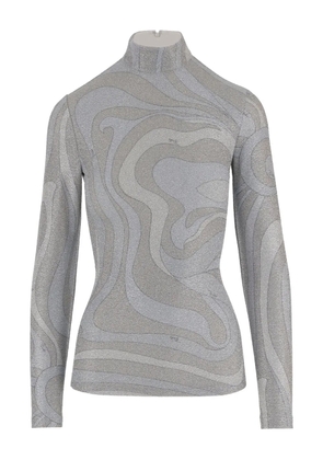 PUCCI patterned top - Grey