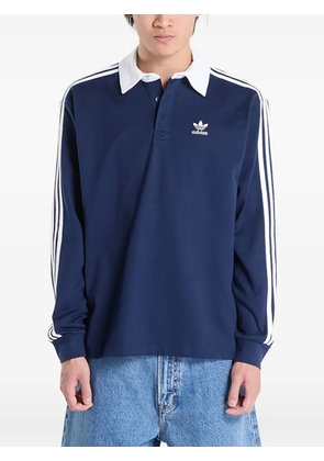 adidas Adicolor rugby polo shirt - Blue