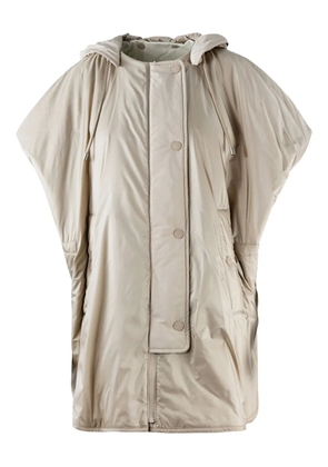 Weekend Max Mara hooded short-sleeve jacket - Neutrals