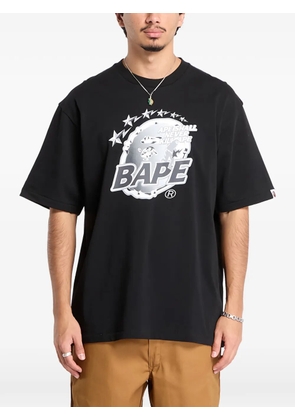 A BATHING APE® Metal Ape Head T-shirt - Black
