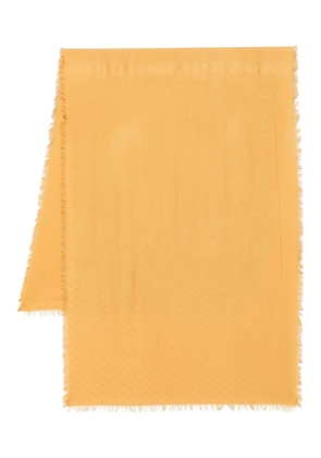 Max Mara Umes monogram scarf - Yellow