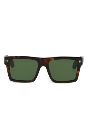 Off-White Eyewear tortoiseshell square-frame sunglasses - Brown
