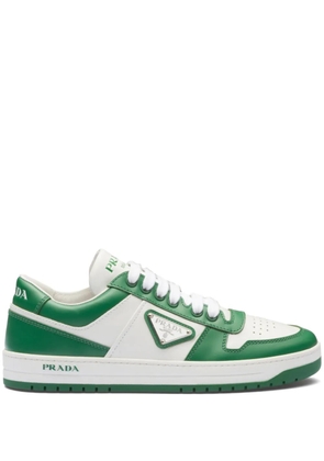 Prada Downtown leather sneakers - White