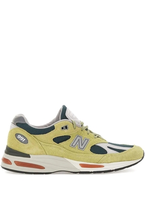 New Balance Made in UK 991V2 suede sneakers - Green