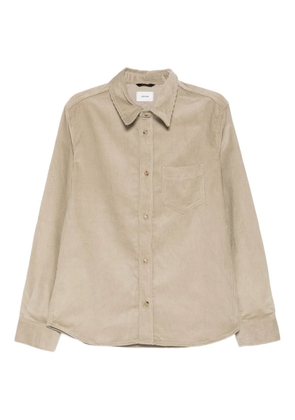 Haikure corduroy shirt - Neutrals