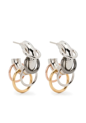 Panconesi ring-hoop earrings - Silver