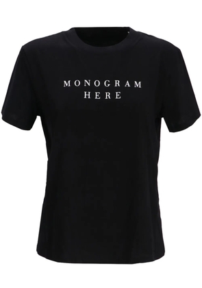 Armani Exchange text-print T-shirt - Black