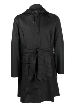 Rains Curve waterproof coat - Black