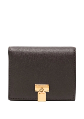 TOM FORD calf leather wallet - Brown