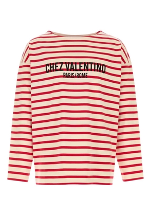 Valentino Garavani Chez-print T-shirt - Red