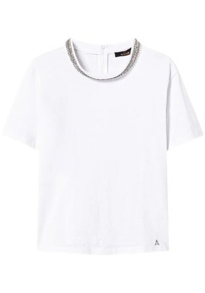 TWINSET crystal-embellished T-shirt - White
