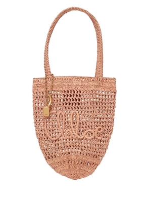 Chloé small Summer Banana tote bag - Neutrals