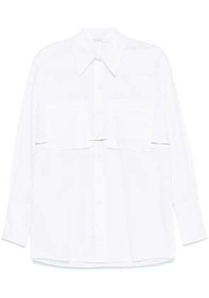 Patrizia Pepe zipped shirt - White