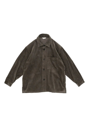 Still by Hand corduroy shirt - Brown