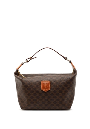 Celine Pre-Owned 1997 Macadam Coated Canvas handbag - Brown