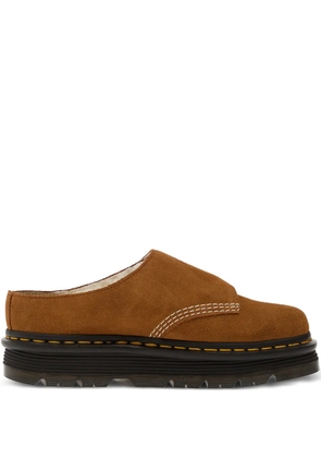 Dr. Martens platform-heel mules - Brown