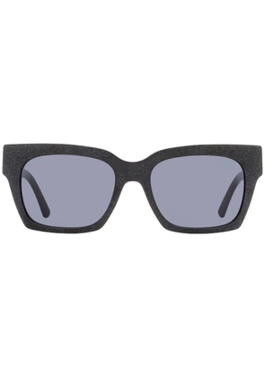 Jimmy Choo Eyewear Jo rectangular-frame sunglasses - Black