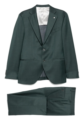 LUIGI BIANCHI MANTOVA virgin-wool suit - Green