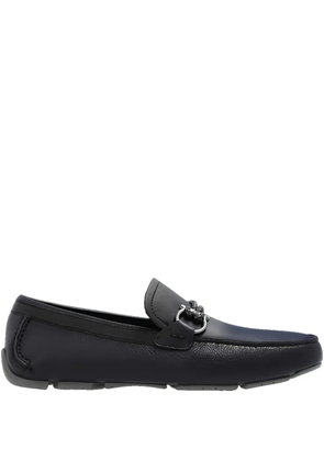 Ferragamo Driver Gancini-detail loafers - Black