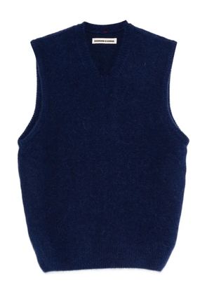 HOME CORE Baby Fioras V-neck sleeveless vest - Blue