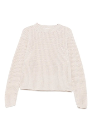 Iris Von Arnim ribbed sweater - Neutrals