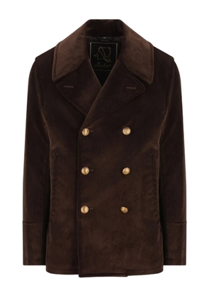 Sealup Amalfi double-breasted peacoat - Brown