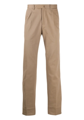 Dell'oglio slim-fit tailored trousers - Brown