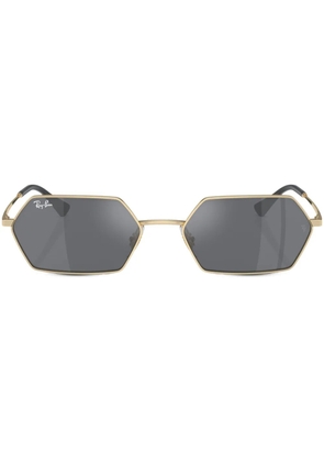 Ray-Ban Yevi Bio-Based geometric-frame sunglasses - Gold