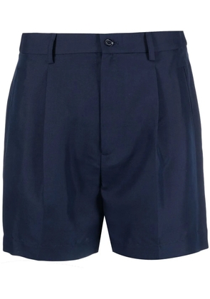 Ralph Lauren Collection pleated silk shorts - Blue