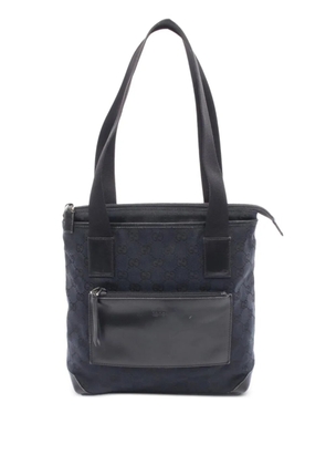 Gucci Pre-Owned 2000 GG canvas tote bag - Black