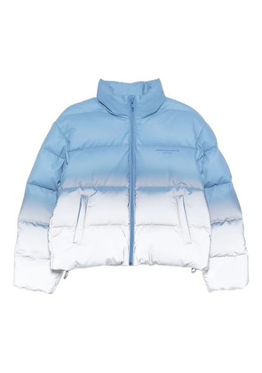 Alexander Wang ombré padded jacket - Blue
