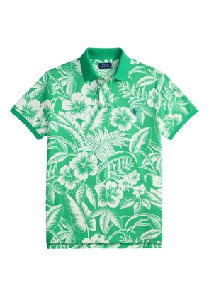 Polo Ralph Lauren tropical-print polo shirt - Green