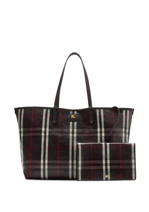 Burberry Highlands check tote bag - Brown
