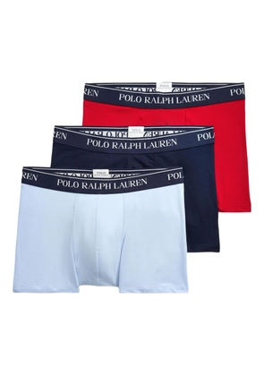 Polo Ralph Lauren logo-waistband boxers (pack of three) - Blue