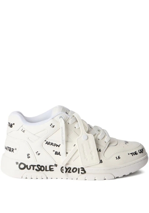 Off-White quotation leather out of office trainers