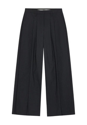 HERSKIND pinstripe pleated-front trousers - Blue