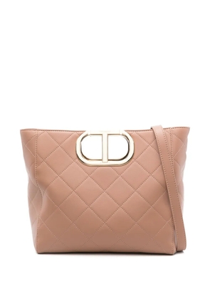 TWINSET Lila tote bag - Neutrals