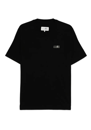 MM6 Maison Margiela Numeric logo T-shirt - Black