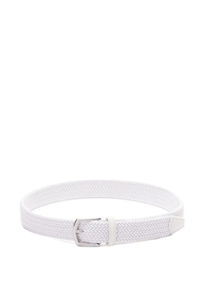Anderson's braided belt - White