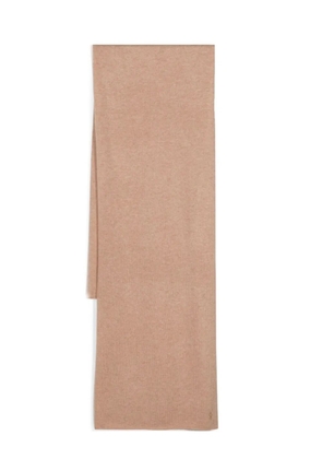 Polo Ralph Lauren Polo Pony virgin wool scarf - Neutrals