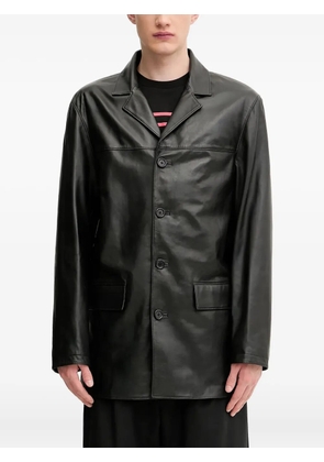 1017 ALYX 9SM buttoned leather jacket - Black