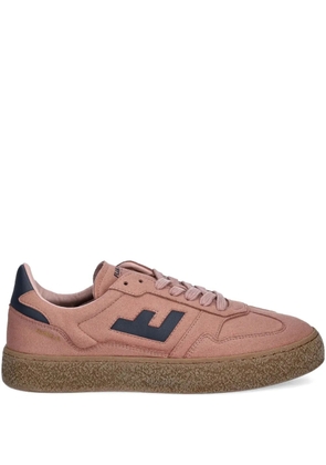 Flamingos suede logo sneakers - Pink