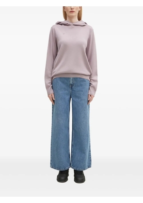 Pangaia drop-shoulder hoodie - Purple
