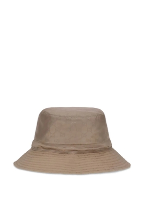 Gucci GG monogram bucket hat - Brown