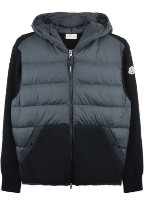 Moncler padded cardigan - Black
