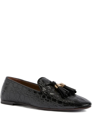 Giuseppe Zanotti leather loafers - Black